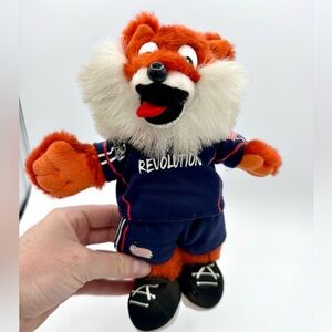 RARE Slyde New England Revolution MLS Mascot 10” Plush